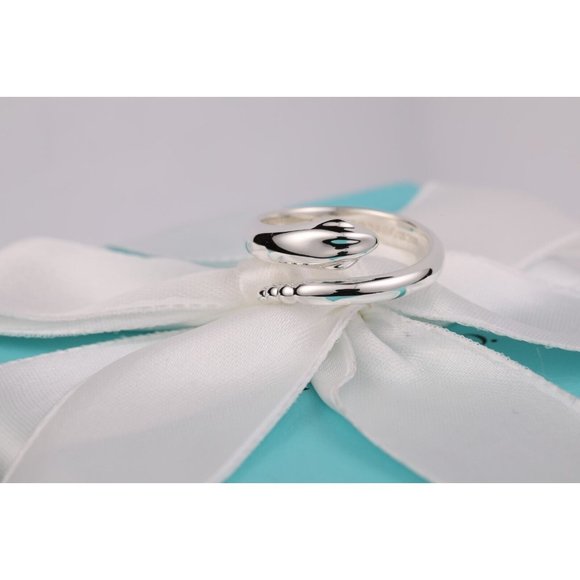 Tiffany & Co. Vintage Elsa Peretti Snake Ring Sterling Silver Size 6 - Picture 5 of 9